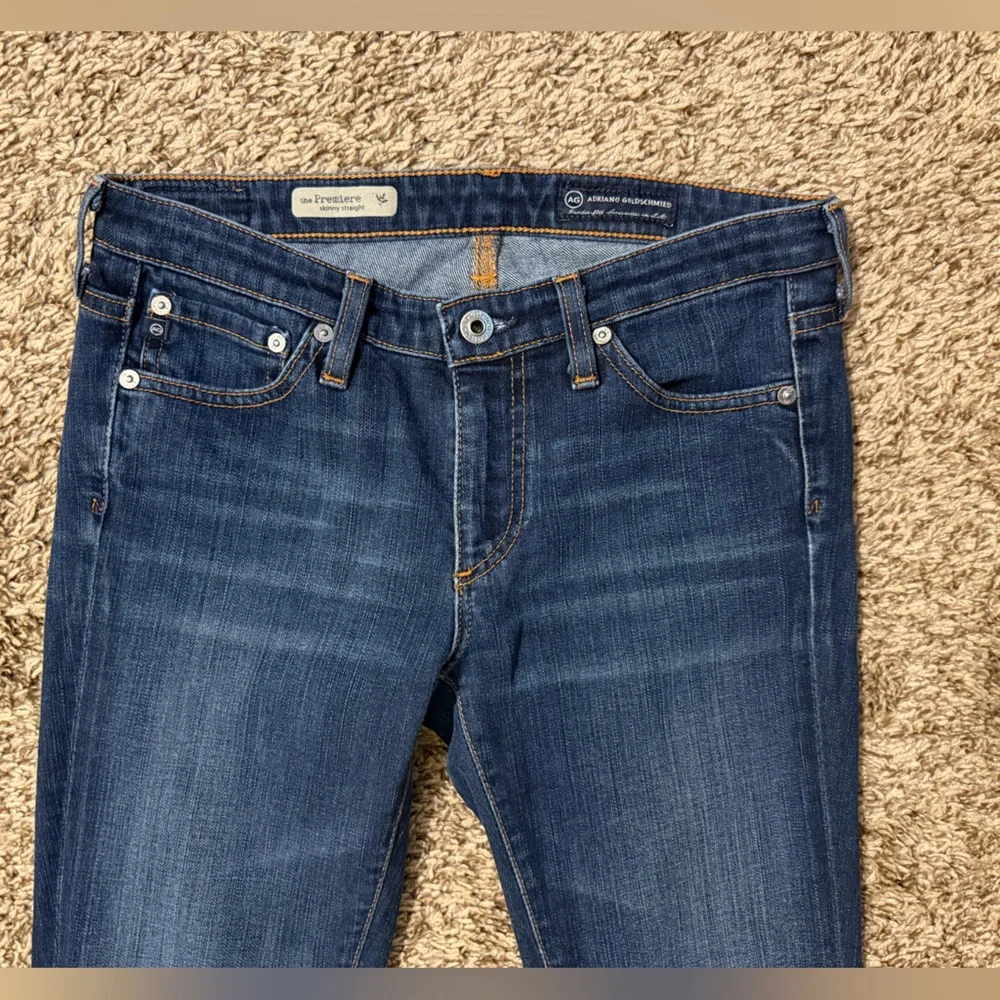 AG Adriano Goldschmied Y2K Premiere Skinny Straight Jeans